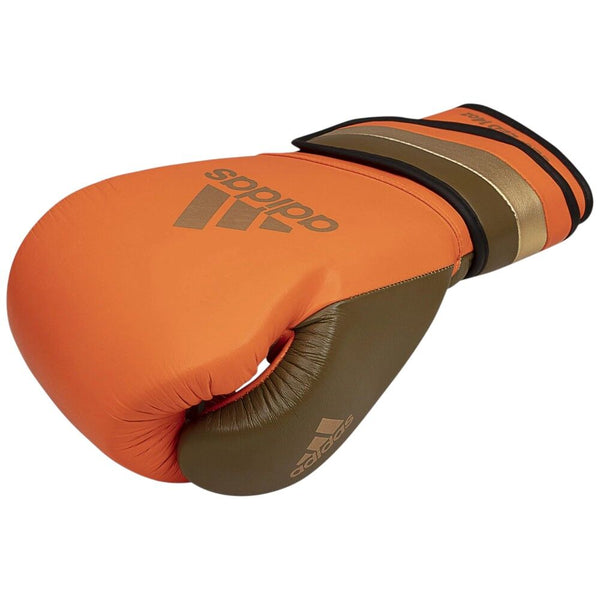 Adidas Adidas Adispeed 501 Limited Edition Pro Boxing Gloves - Orange/Gold/Black