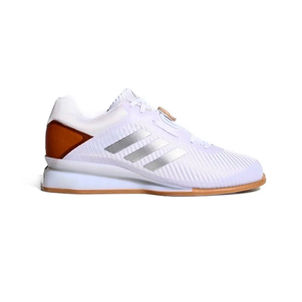 Adidas Adidas Leistung 16 II Weightlifting Shoes - White/Silver Metallic