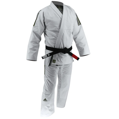 Adidas BJJ Gis A0 / White/Red Adidas Pro BJJ Gi