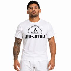 Adidas BJJ T Shirts Adidas Community Jiu Jitsu T-Shirt – White