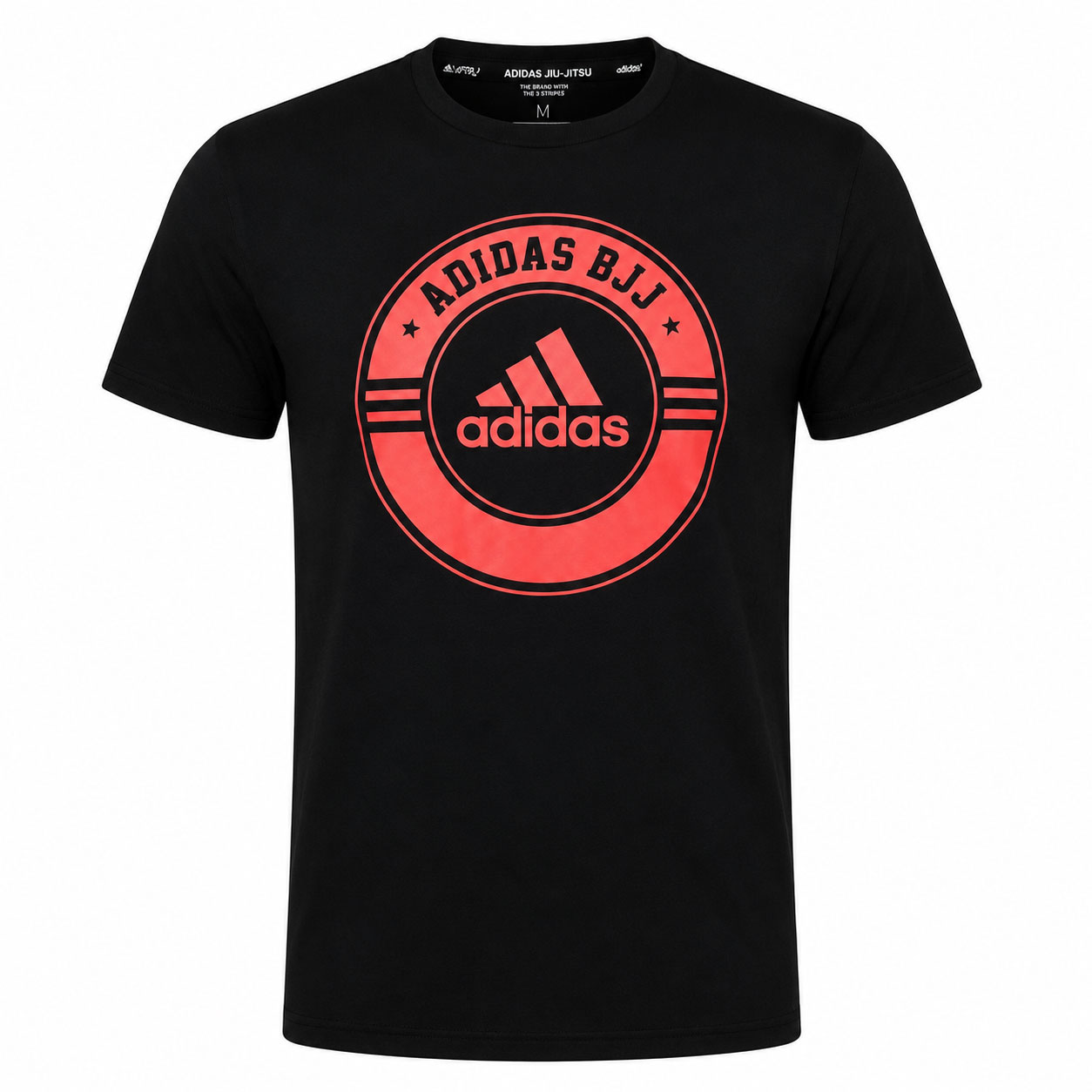 Adidas BJJ T Shirts Adidas T-Shirt BJJ Combat Sports Black/Red
