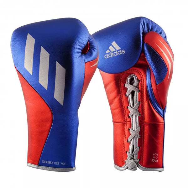 Adidas Blue/Red / 10oz-XL Adidas Speed Tilt 750 Fight Gloves Blue/Red