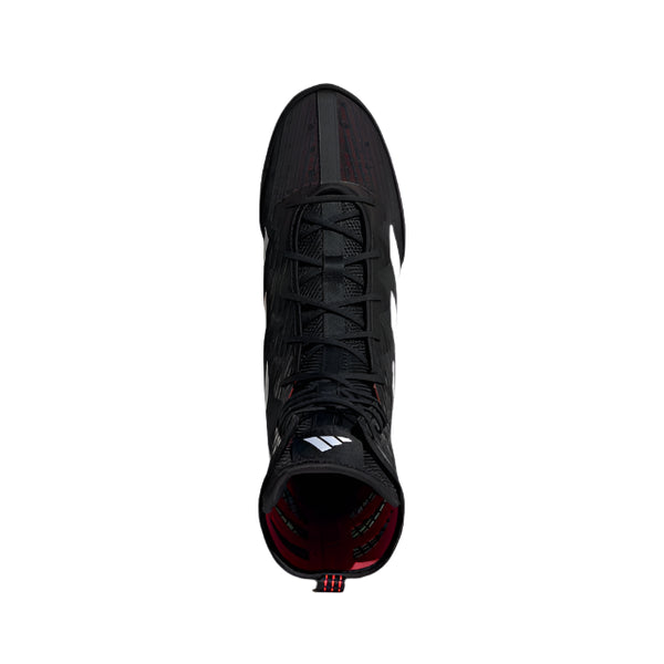 Adidas Boxing Boots Adidas Box Hog 4 Boxing Boots - Black/White/Ruby