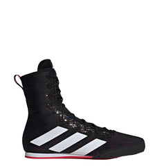 Adidas Boxing Boots Adidas Box Hog 4 Boxing Boots - Black/White/Ruby