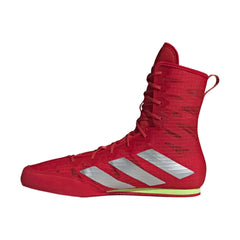 Adidas Boxing Boots Adidas Box Hog 4 Boxing Boots - Red/Grey/Yellow