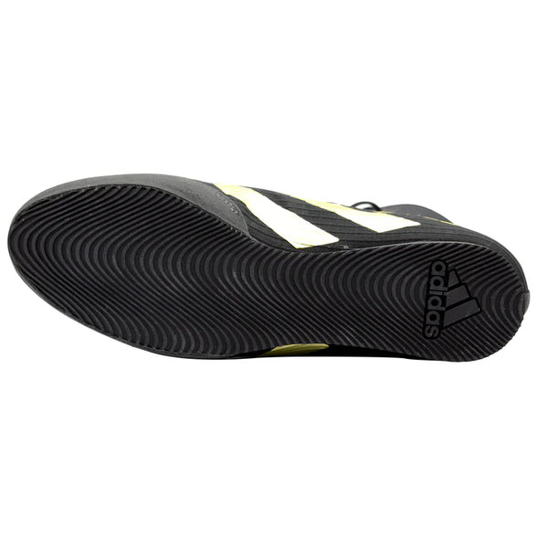 Adidas Boxing Boots Adidas Box Hog 4 Boxing Shoes Boots - Black Gold