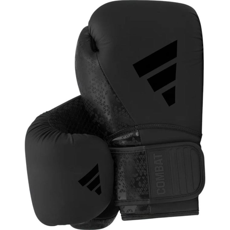 Adidas Combat 50 Boxing Gloves - Black