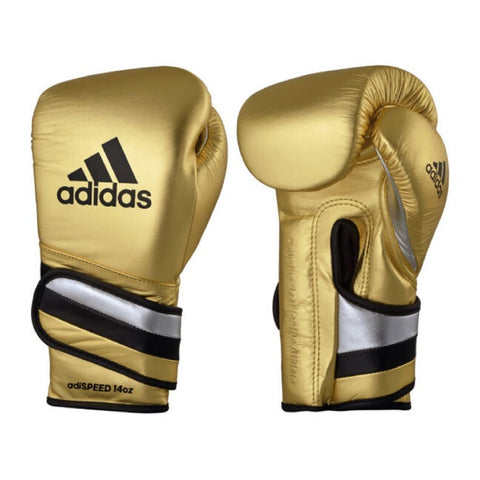 adidas adiSPEED 10oz ゴールド ボクシンググローブ adidas-boxing-gloves-adidas-