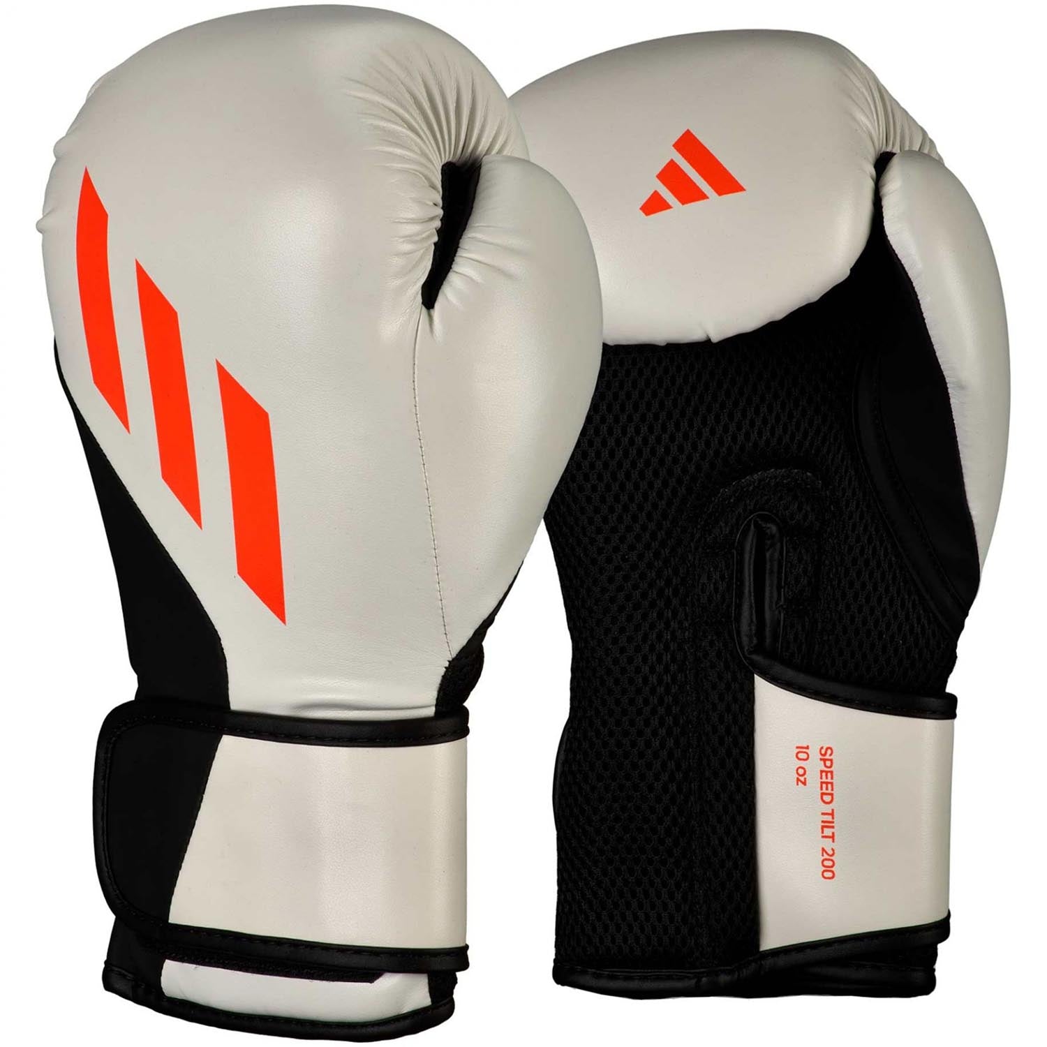 Adidas Boxing Gloves Adidas Speed Tilt 200 Boxing Gloves - White/Black/Orange