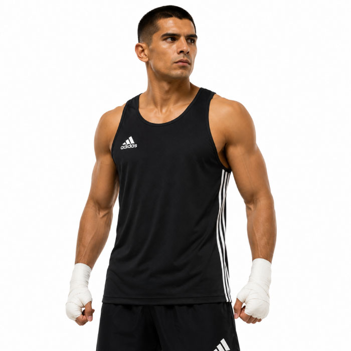 Adidas Boxing Punch Line Singlet - Black