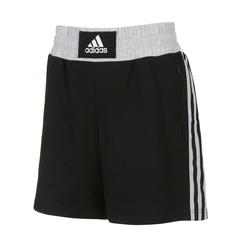 Adidas Boxing Shorts & Singlets Adidas Boxwear Traditional Boxing Shorts Black Grey