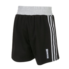 Adidas Boxing Shorts & Singlets Adidas Boxwear Traditional Boxing Shorts Black Grey