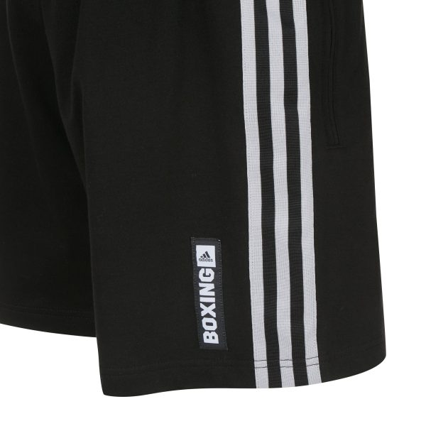 Adidas Boxing Shorts & Singlets Adidas Boxwear Traditional Boxing Shorts Black Grey