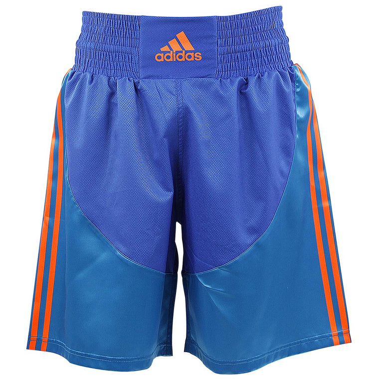 Adidas Deluxe Boxing Shorts - Blue/Orange
