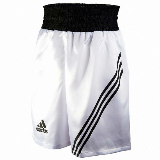 Adidas Pro Boxing Shorts Multi - White Black