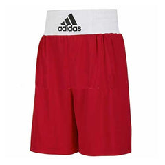 Adidas Boxing Shorts & Singlets AIBA Adidas Boxing Shorts Base Punch Red V14110
