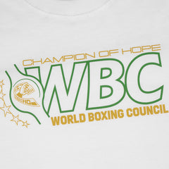 Adidas Boxing T Shirts Adidas Boxing WBC Champion of Hope T Shirt - White