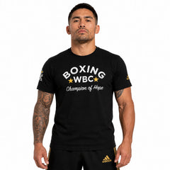 Adidas Boxing T Shirts Adidas Boxing WBC Champions T Shirt - Black
