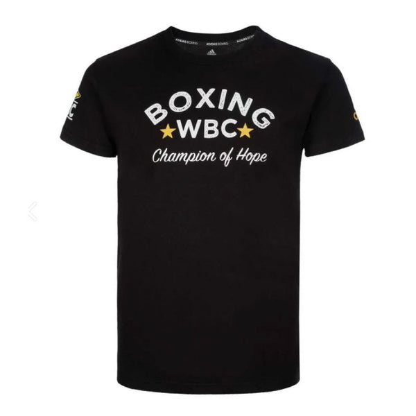 Boxing Tee Wbc Adidas Boxing WBC Champions T Shirt - Black – The Fight Factory