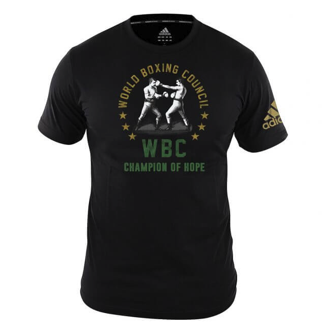Adidas Boxing T Shirts Adidas WBC Heritage T-Shirt – Black