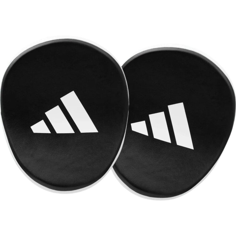 Adidas Speed Round Boxing Focus Mitts - Black/White