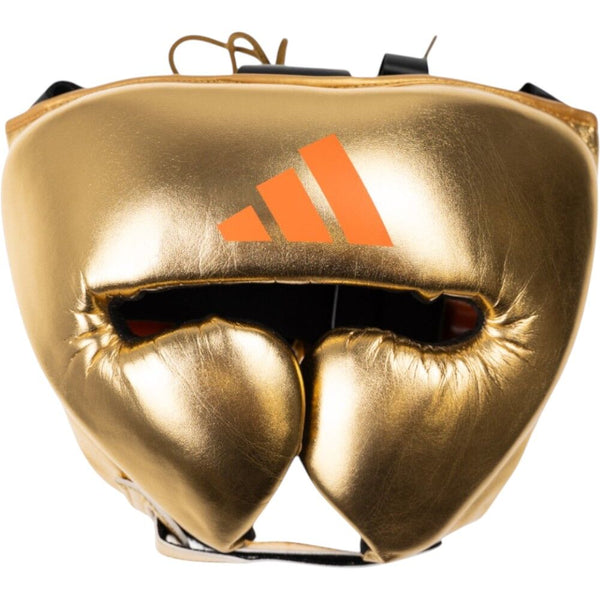 Adidas Head Guards Adidas Adistar Pro Limited Edition Head Guard - Orange/Gold/Khaki