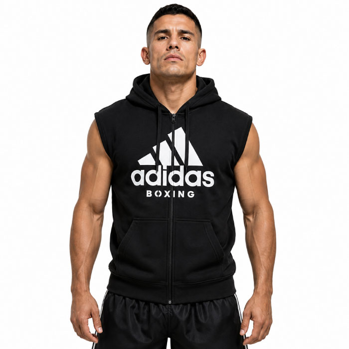 Adidas Hoodies & Long Sleeve Adidas Boxing Community Zip Up Sleeveless Hoodie