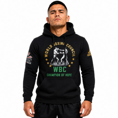 
Official WBC Hoody


adidas Heritage range


2 vintage boxers on chest
...