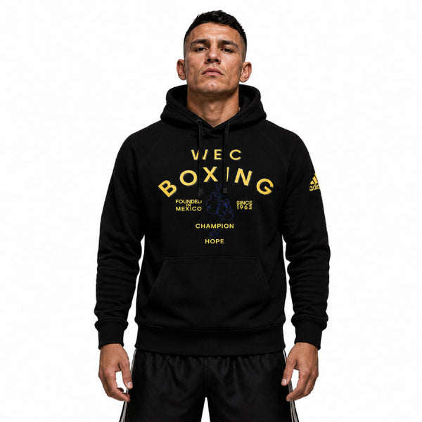 Adidas Hoodies & Long Sleeve Adidas WBC Boxing Gloves Hoodie - Black