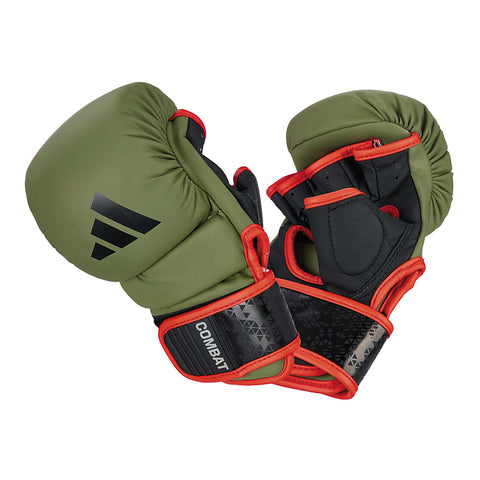 Adidas MMA Gloves Sparring S / Red Adidas Combat 50 MMA Sparring Gloves