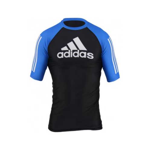 Adidas IBJJF BJJ Ranked Rashguard - Blue