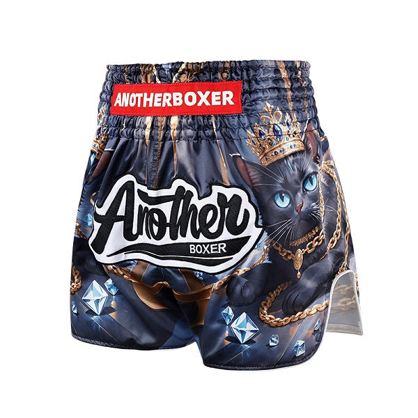 Another Boxer Muay Thai Shorts Another Boxer Dark Cat Muay Thai Shorts