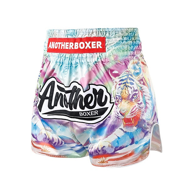 Another Boxer Watercolor Tiger Muay Thai Shorts