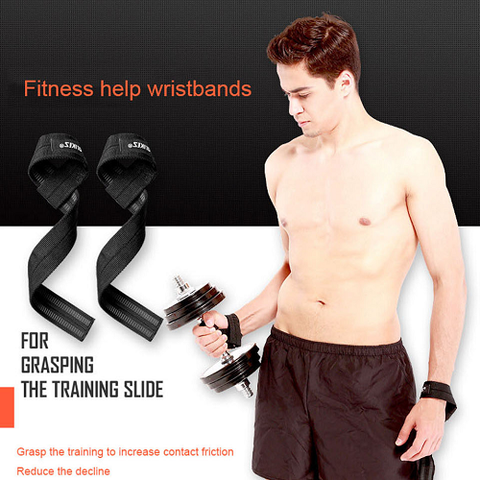 Aolikes Weightlifting Straps & Supports Red Aolikes Gym Weightlifting Straps