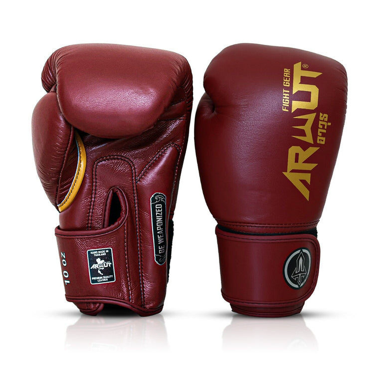 Arwut Boxing Gloves BG5 Crimson Red