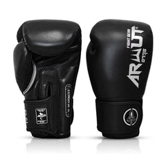 Arwut Fight Gear Boxing Gloves Arwut Boxing Gloves BG5 Jet Black