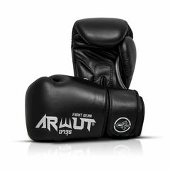 Arwut Fight Gear Boxing Gloves Arwut Boxing Gloves BG5 Jet Black