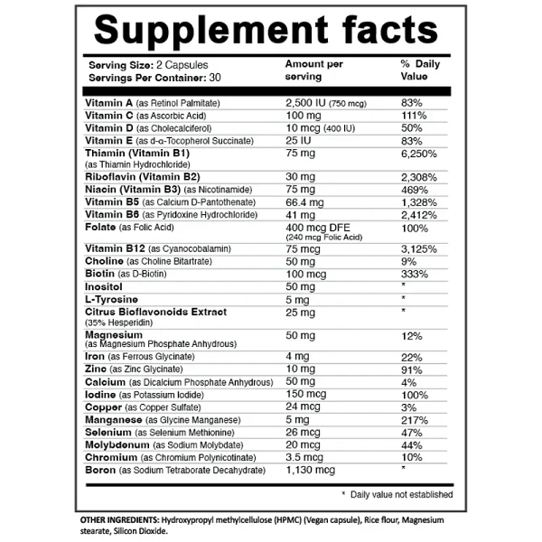 Biokey Supplements Biokey Multi Vitamin