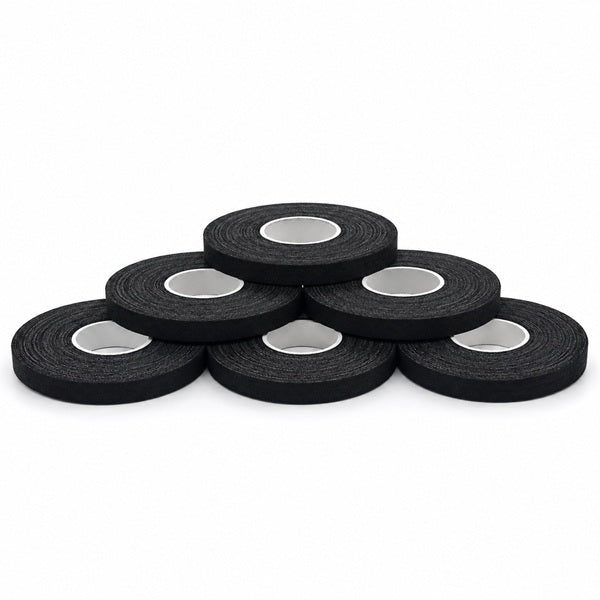 BioRoll Finger Tape BioRoll BJJ Finger Tape 6 Rolls Black