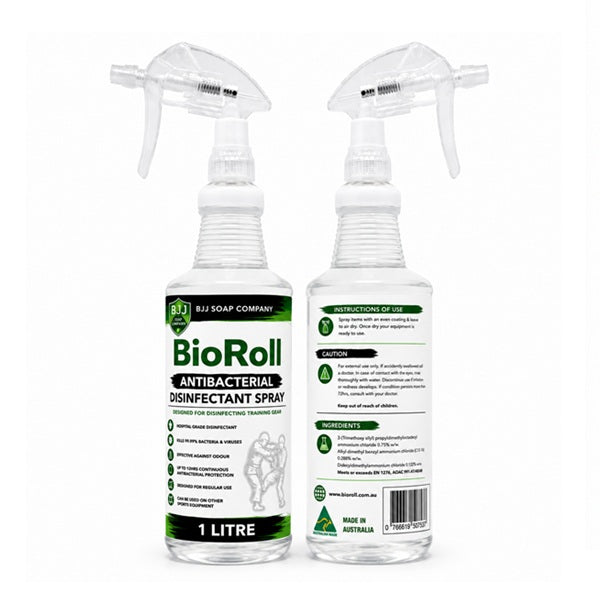 BioRoll Antibacterial Disinfectant Gear Spray 1L