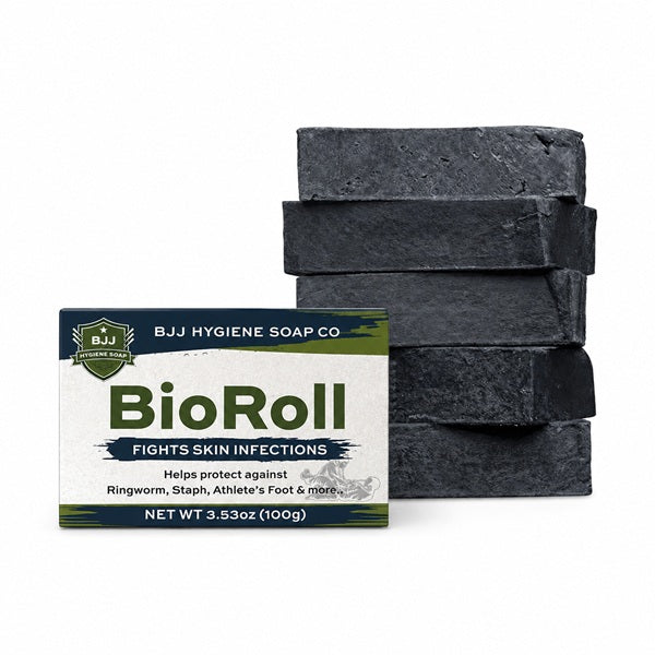 BioRoll Hygiene BioRoll Antibacterial Soap Tea Tree & Activated Charcoal 100g