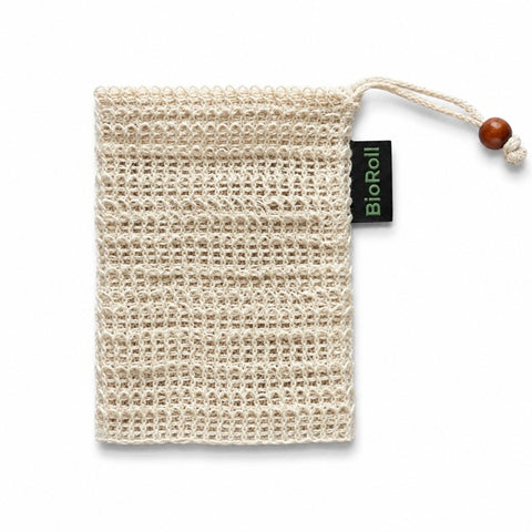 BioRoll HYGIENE BioRoll Sisal Exfoliating Soap Saver Bag