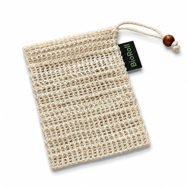 BioRoll HYGIENE BioRoll Sisal Exfoliating Soap Saver Bag