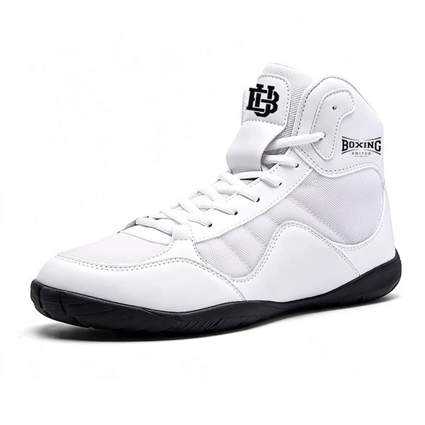 Boxing United PowerStep Boxing Shoes White
