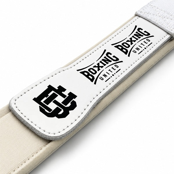 Boxing United Boxing Glove Accessories Boxing United Premium Leather Lace n Loop Converters White