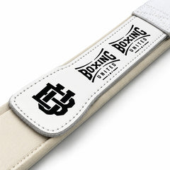 Boxing United Boxing Glove Accessories Boxing United Premium Leather Lace n Loop Converters White