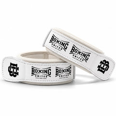 Boxing United Boxing Glove Accessories Boxing United Premium Leather Lace n Loop Converters White