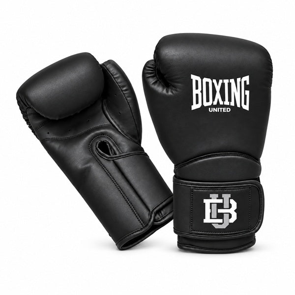Boxing United Boxing Gloves Boxing United Old School Boxing Gloves Black