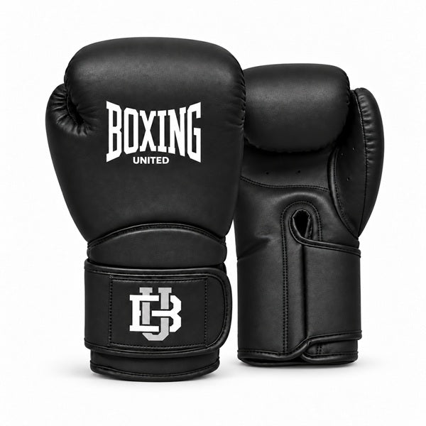 Boxing United Boxing Gloves Boxing United Old School Boxing Gloves Black