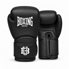 Boxing United Boxing Gloves Boxing United Old School Boxing Gloves Black